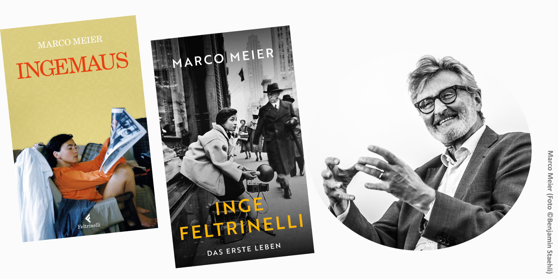 Inge Feltrinelli raccontata da Marco Meier. Incontro con l'autore martedì 10 febbraio in Istituto