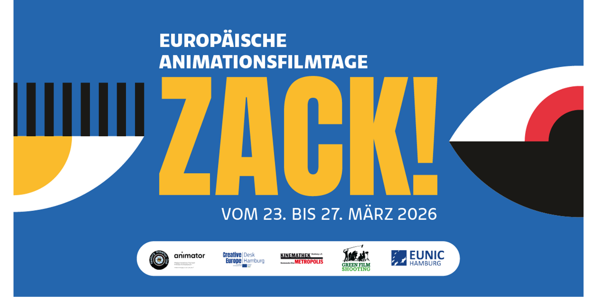 ZACK! Europäische Animationsfilmtage vom 23. – 27. März 2026 im Metropolis Kino